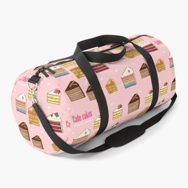 Item preview, Kawaii sweet heart cafe cakes seamless pattern designed and sold by Marie-c-doodles.