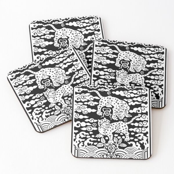 Item preview, Korean traditional tiger pattern designed and sold by MAMEplace.