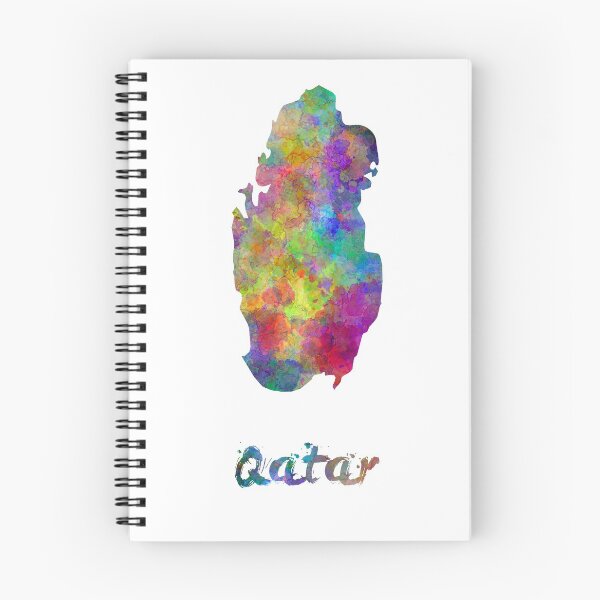 Item preview, Qatar in watercolor designed and sold by paulrommer.
