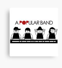 A POPular Band Canvas Print