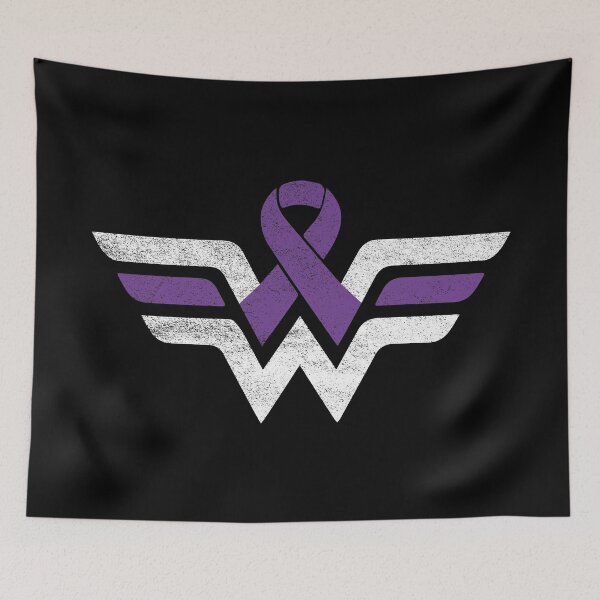 Item preview, Epilepsy Purple Awareness Ribbon designed and sold by CrystalCrush.