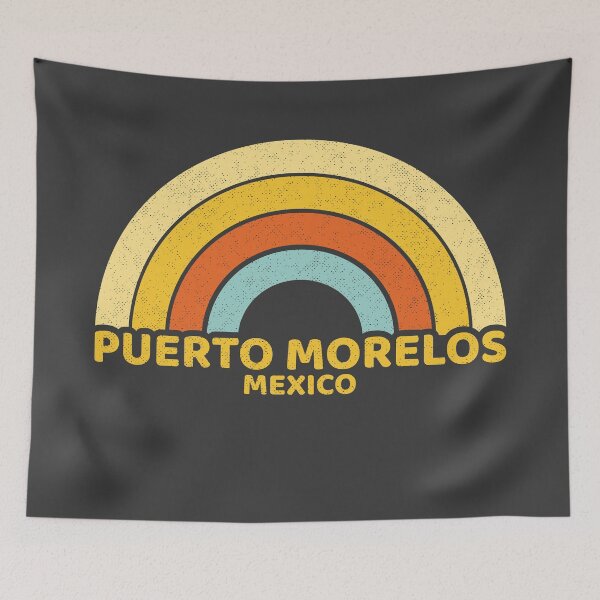 Item preview, Retro Puerto Morelos Mexico designed and sold by dk80.
