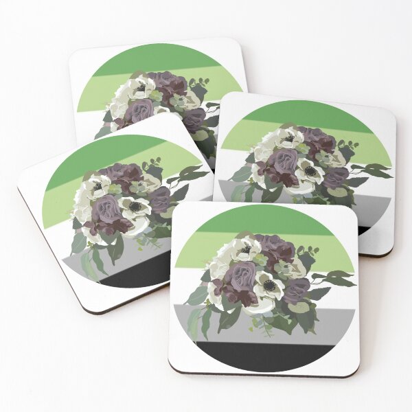 Item preview, Aro Pride Bouquet with Background  designed and sold by averypkester.