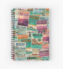 Southend-on-Sea, Essex, UK Poster Collection Spiral Notebook