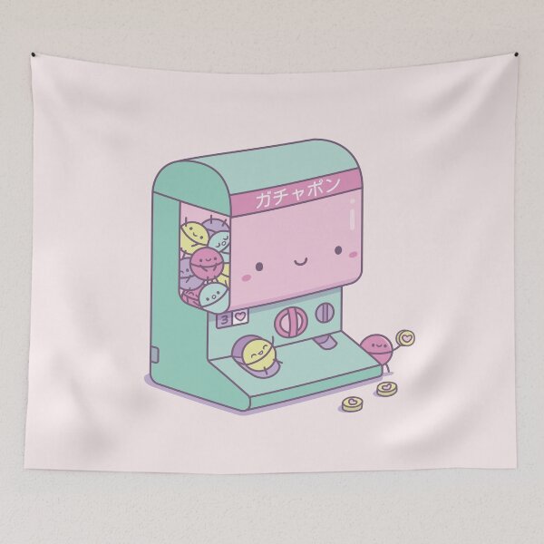 Item preview, Kawaii Gachapon Capsule Toy Machine designed and sold by rustydoodle.