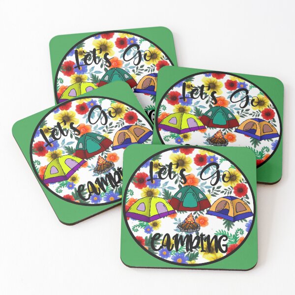 Item preview, Let's Go Camping designed and sold by LawsonFabrics.