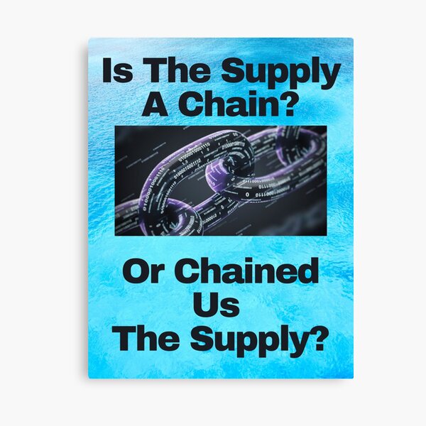 Item preview, Are We Chained In The Supply? designed and sold by Masternami.
