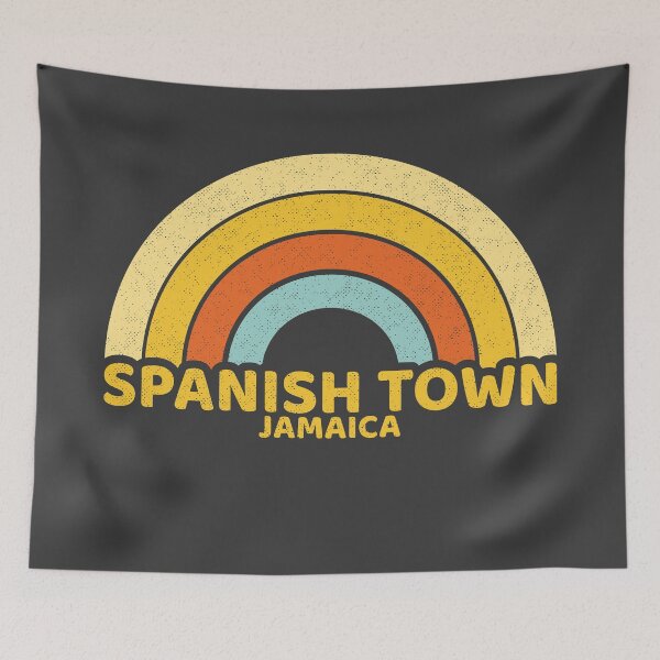 Item preview, Retro Spanish Town Jamaica designed and sold by dk80.