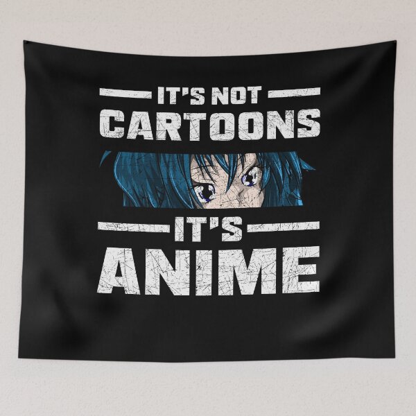 Item preview, It's Not Cartoons It's Anime designed and sold by bestshirtdesign.