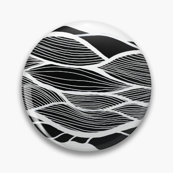 Item preview, Waving Harmonic Fields - Black and White Invert designed and sold by Istvan Ocztos.