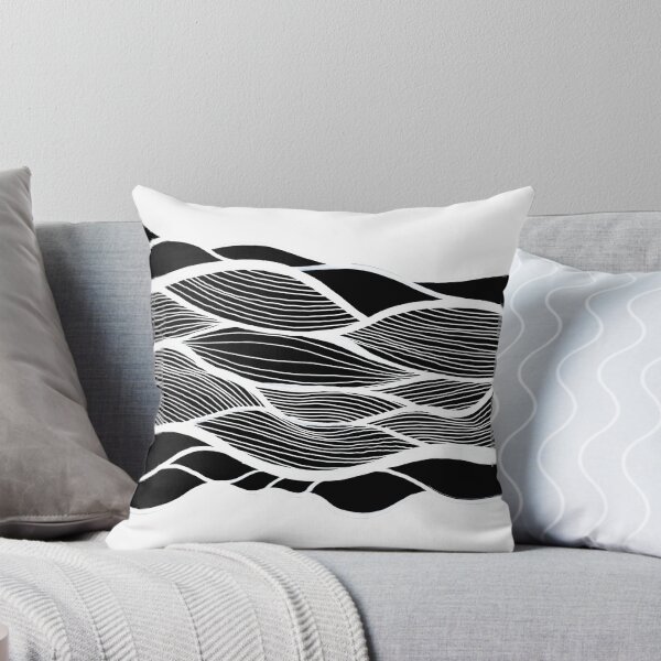 Item preview, Waving Harmonic Fields - Black and White Invert designed and sold by Istvan Ocztos.