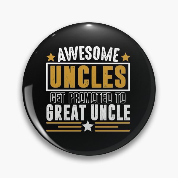 Item preview, Awesome Uncles Shirt Pregnancy Reveal Great Uncle Shirt designed and sold by jvtee.