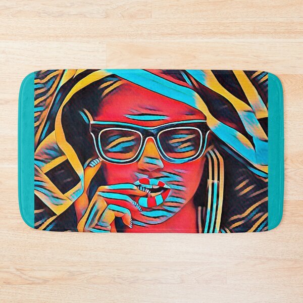 Item preview, A bright, fashionable girl. designed and sold by Iuliia Nerd.