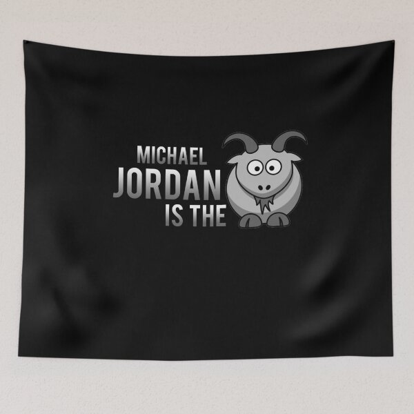 Item preview, Michael Jordan is the Goat Black Shirts Mask & Sticker designed and sold by alecleslie.