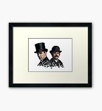 Sherlock And Watson Framed Print