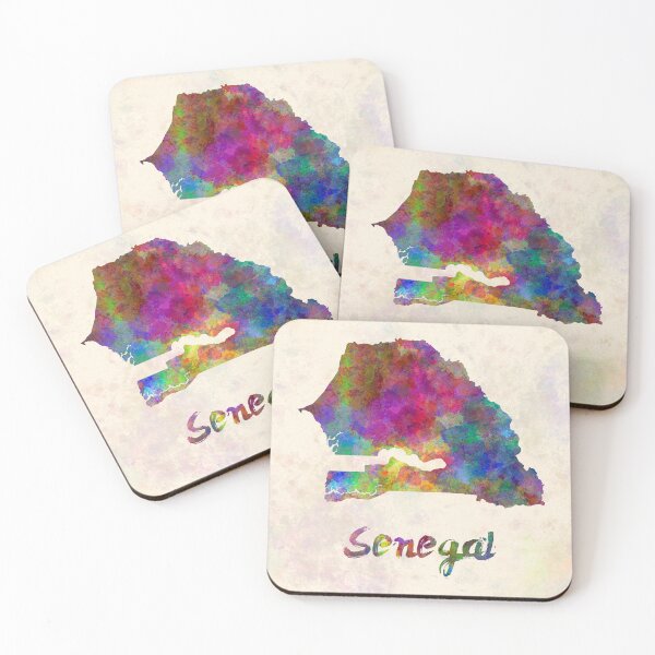 Item preview, Senegal in watercolor designed and sold by paulrommer.