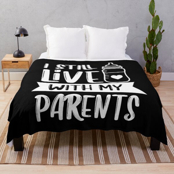 Item preview, I still live with my parents funny baby saying birthday gift designed and sold by MotivatedMode.