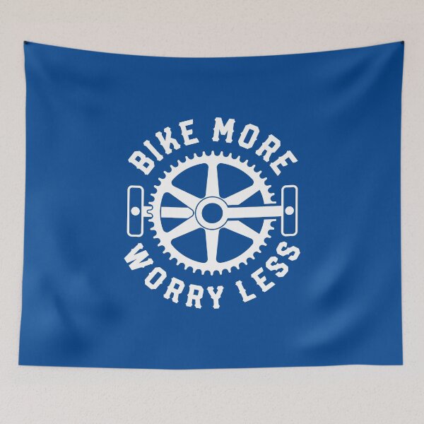 Item preview, Bike More Worry Less #1 designed and sold by SalahBlt.