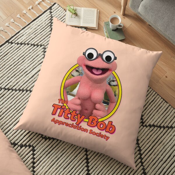 TITTY BOB APPRECIATION SOCIETY MERCHANDISE Floor Pillow