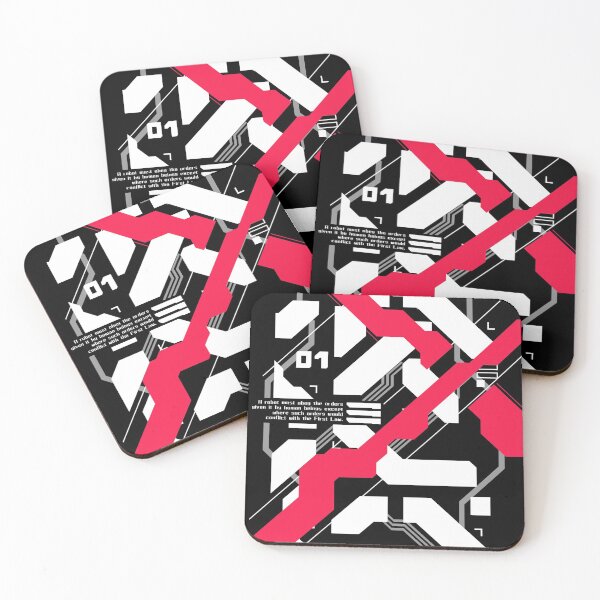 Item preview, Cyberpunk Robotic Rules designed and sold by Kiboune.