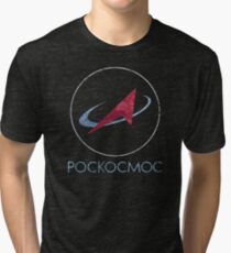 Camiseta de tejido mixto POCKOCKMOC Agencia Espacial Rusa