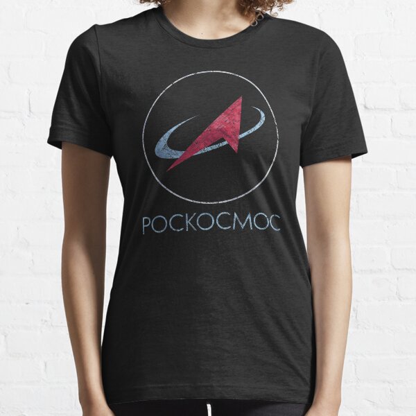 POCKOCKMOC Russian Space Agency Essential T-Shirt