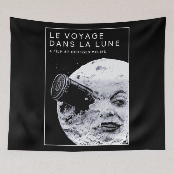 Aperçu de l'œuvre Un film de voyage pour filmer la lune du cinéma créée et vendue par LyndaJBurkhead.