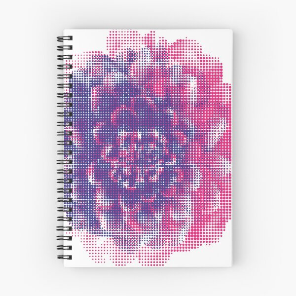 Item preview, Dotted Flower Vector Art 02 - Two-Colour Printing Raster designed and sold by in-vectors.