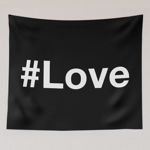 Item preview, #Love - Hashtag designed and sold by PrintPress.