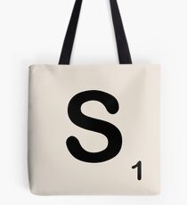 Scrabble Tile S Tote Bag