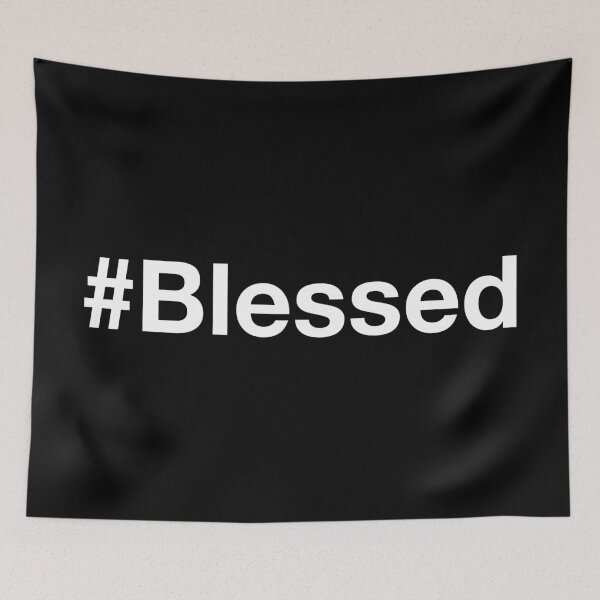 Item preview, #Blessed designed and sold by PrintPress.
