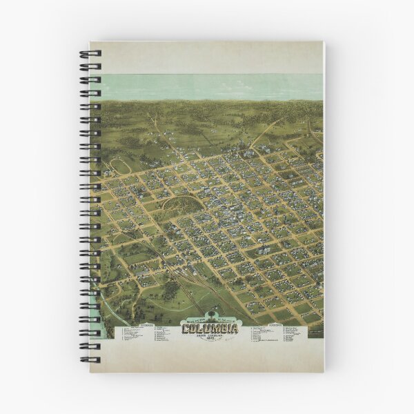 Artikelvorschau, Columbia, South Carolina (1872) entworfen und verkauft von allhistory.