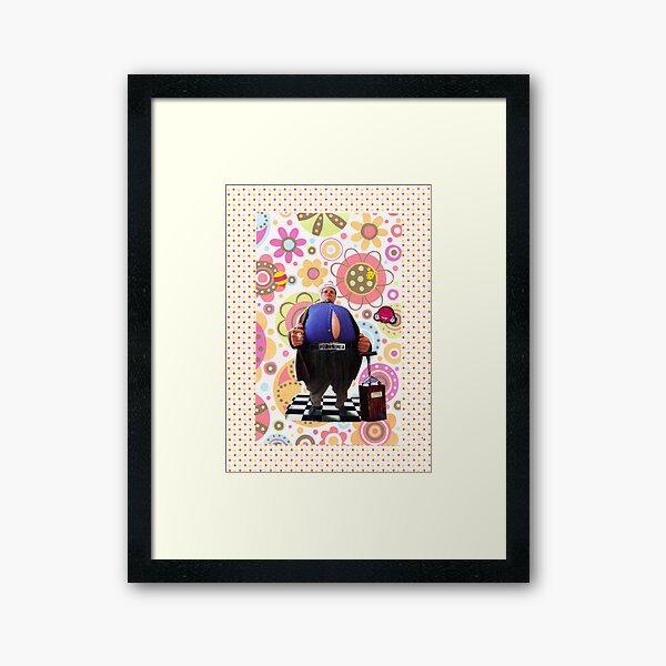 Dynamite boy Framed Art Print