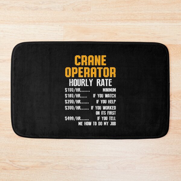 Item preview, Crane Operator Funny Funny Driver designed and sold by MiKatStore.