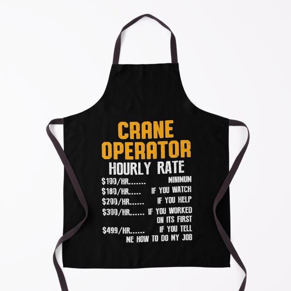 Item preview, Crane Operator Funny Funny Driver designed and sold by MiKatStore.