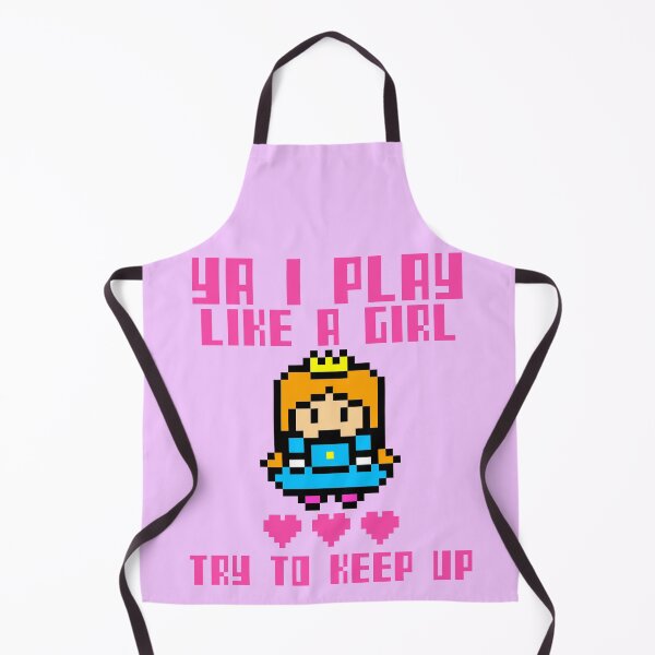 Item preview, Ya I Play Like a Girl, Try to Keep Up. Gamer Girl designed and sold by CozyCoveDesigns.