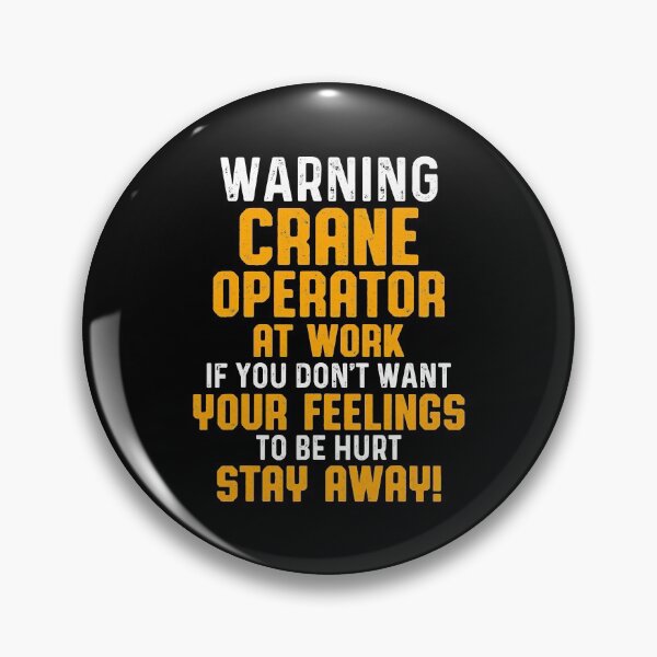 Item preview, Crane Operator Generous Funny Driver designed and sold by MiKatStore.