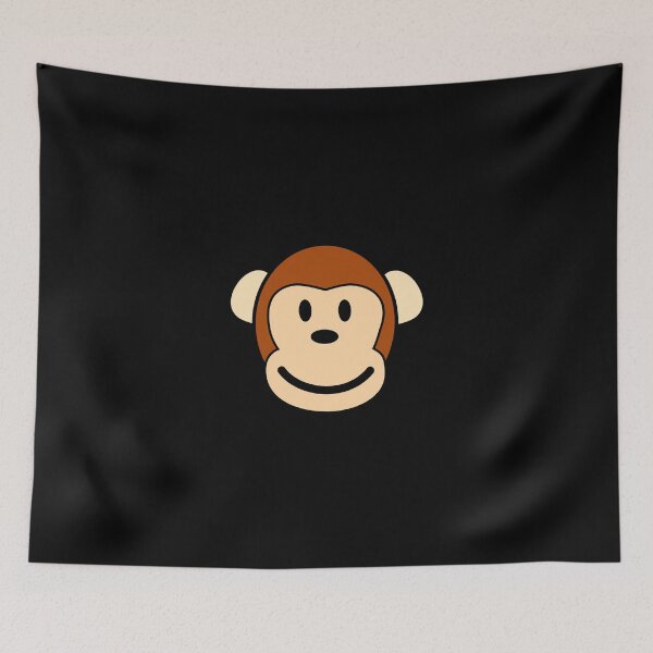 Item preview, Cute Happy Monkey Face Emoji designed and sold by PrintPress.