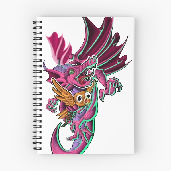 Item preview, Dragon and Owl  designed and sold by Atom Godwin.