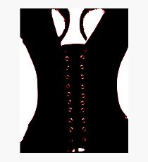 Medieval Sexy Warrior Women Costume corset Photographic Print