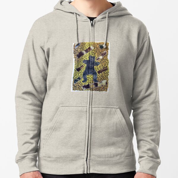 Grrr Zipped Hoodie