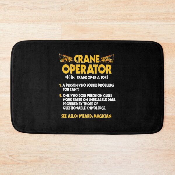 Item preview, Crane Operator Gifts Design On Back designed and sold by MiKatStore.