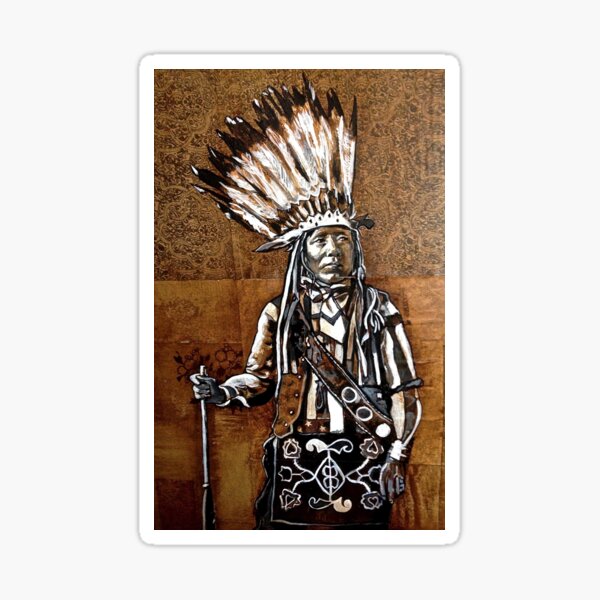 Item preview, Indian with rifle designed and sold by RayStephenson.
