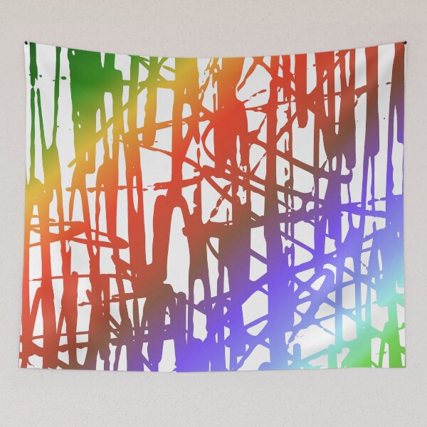 Item preview, Line motif abstract colorful designed and sold by KQ1985.