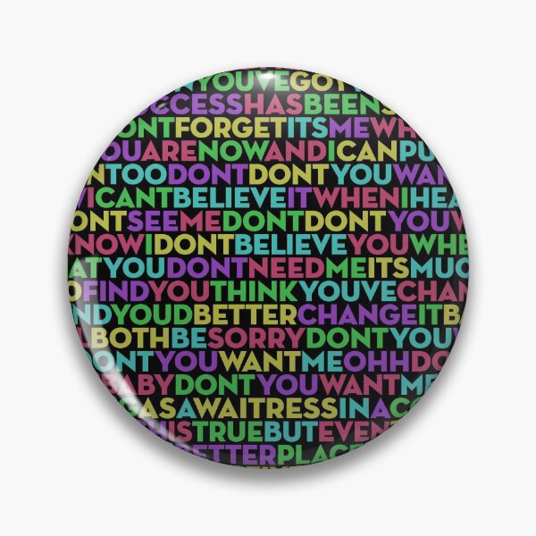Item preview, Don't You Want Me - The Human League (lyrics) v.1 designed and sold by x1brett.