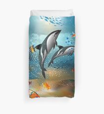 Underwater Life Duvet Cover