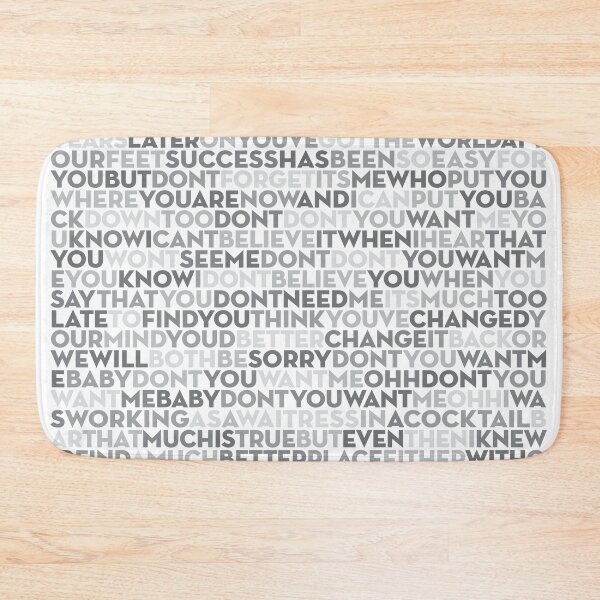Item preview, Don't You Want Me - The Human League (lyrics) v.2 designed and sold by x1brett.