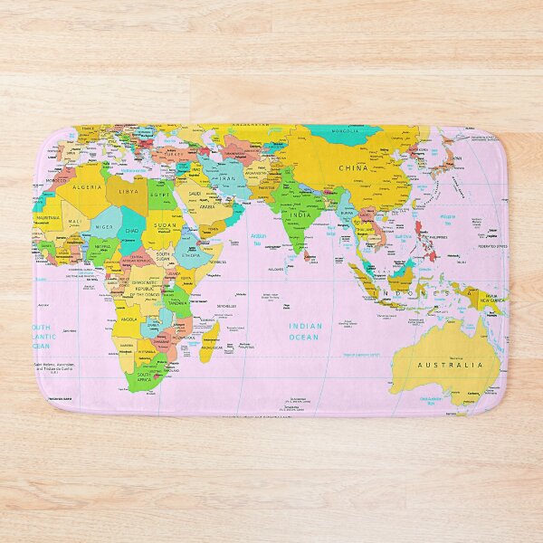 Item preview, World map, world map tshirt womens designed and sold by NikitaAg.