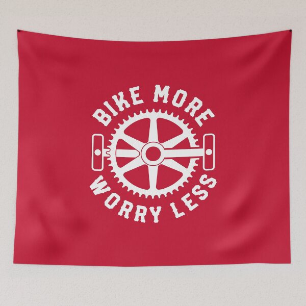 Item preview, Bike More Worry Less #5 designed and sold by SalahBlt.