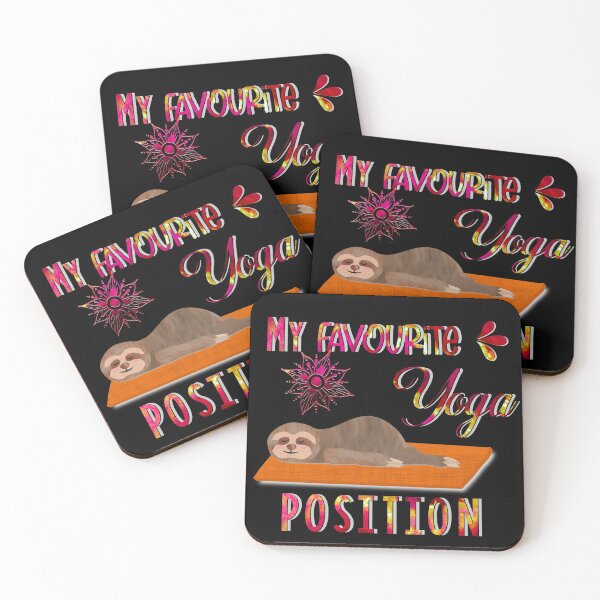 Item preview, Sloth’s Favourite Yoga Position designed and sold by CreArtation.